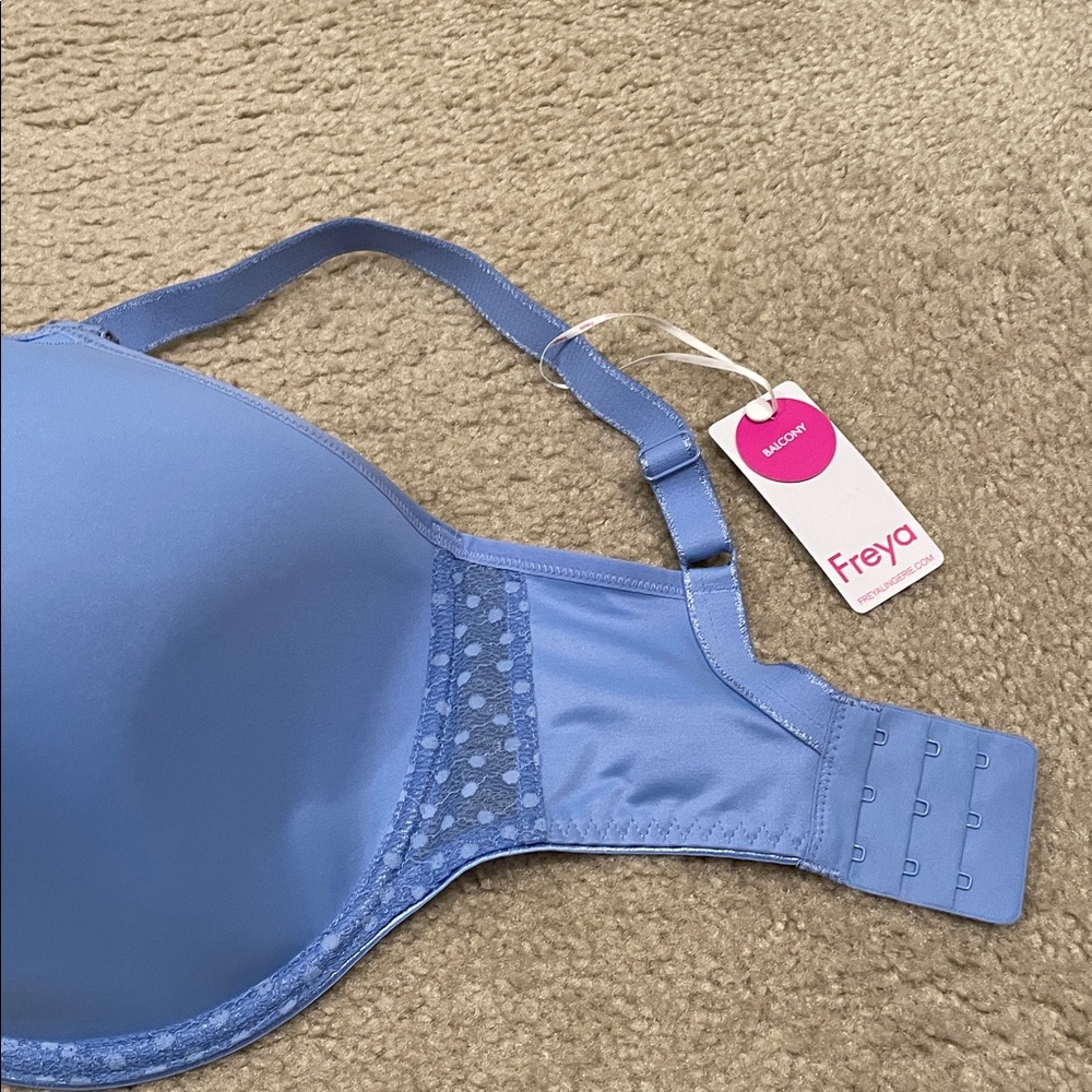 Freya NWT 34L 34HH Cornflower Blue Underwire Bra - Picture 3 of 8